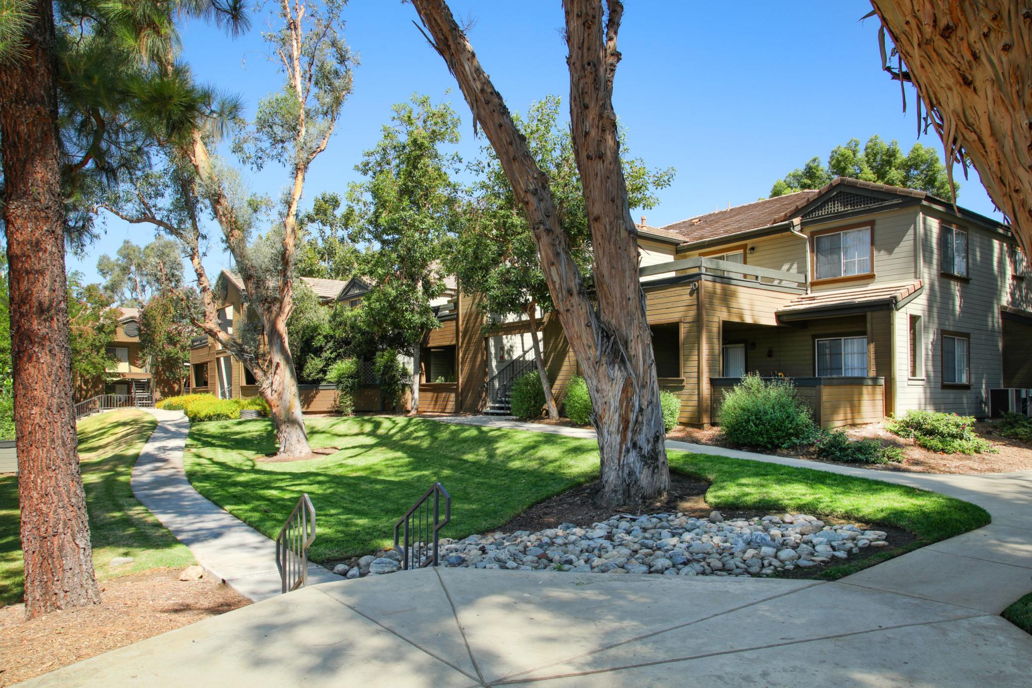Exterior of Apartment Complex