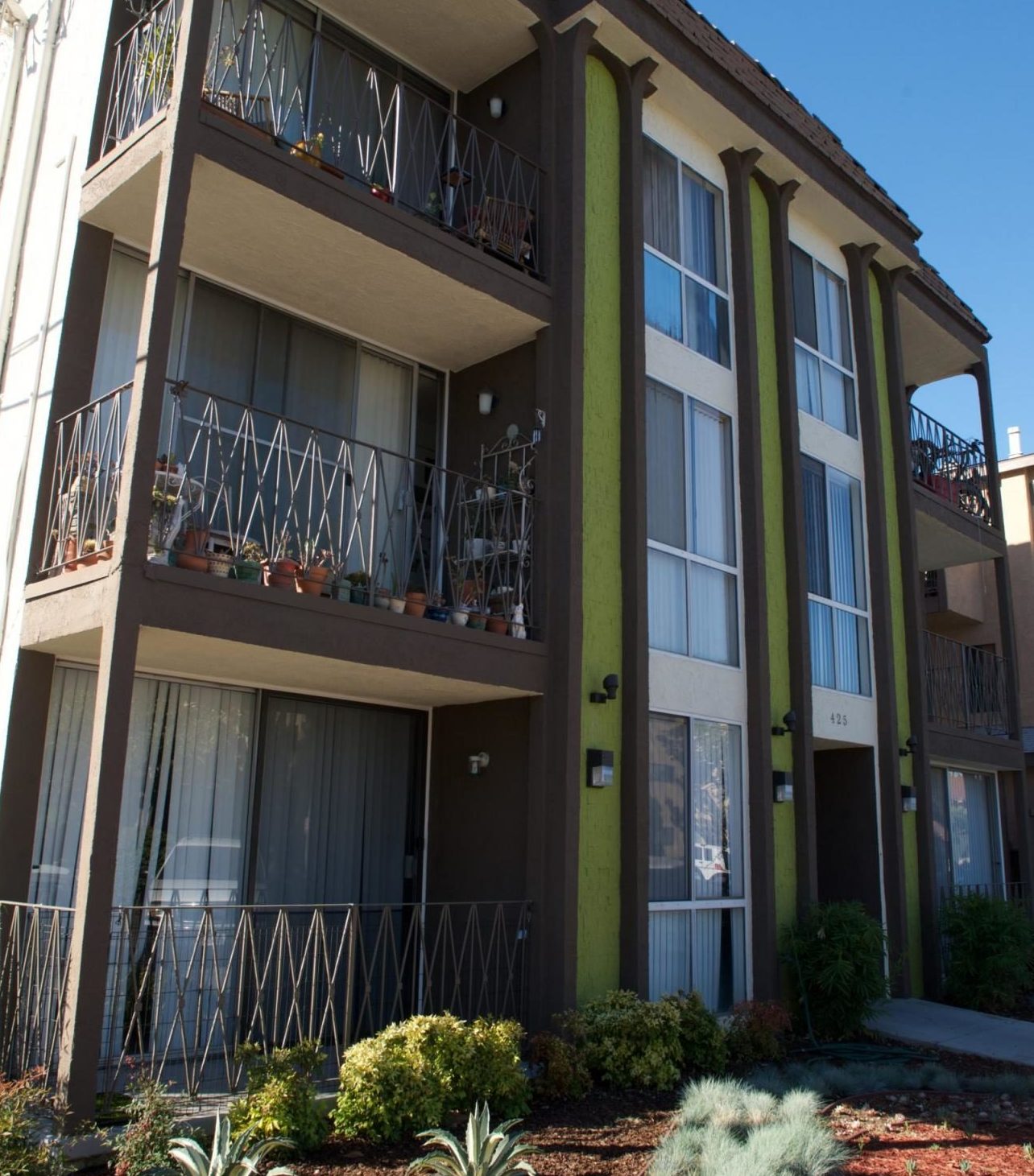 Exterior of Apartment Complex